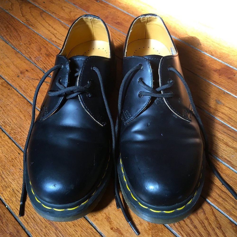 Doc Dr Martens 1461 Smooth Leather Oxford Shoes 8